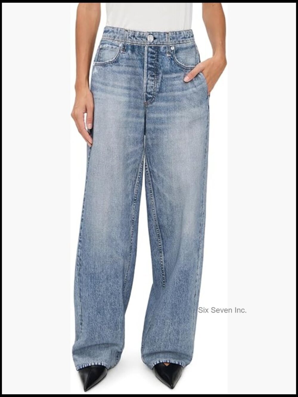Terry Wide Leg Pants with Stretch, Sweatpants-Style Knit, On-Seam Pockets